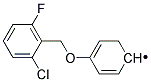 4-(2-CHLORO-6-FLUOROBENZYLOXY)PHENYL Struktur