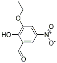 3-ETHOXY5-NITROSALICYLALDEHYDE Struktur