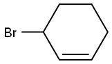 3-BROMOCYCLOHEXENE, PRACT. Struktur