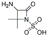 3-AMINO-2,2-DIMETHYL-4-OXO-AZETIDINE-1-SULFONIC ACID Struktur