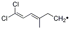 [5,5-DICHLORO-2-METHYLPENTA-2,4-DIENYL] METHYL Struktur