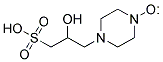 [4-(2-HYDROXY-3-SULFO-PROPYL)-PIPERAZIN-1-YL]-OXO- Struktur