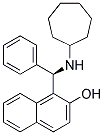 (R)-(+)-1-[(A-CYCLOHEPTYLAMINO)BENZYL]-2-NAPHTHOL Struktur