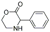 (5S)-PHENYLMORPHOLIN-2-ONE Struktur