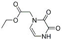 ethyl 2-(3,4-dihydro-2,3-dioxopyrazin-1(2H)-yl)acetate Struktur