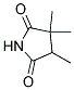 A,A-DIMETHYL-B-METHYLSUCCINIMIDE Struktur