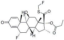 FLUTICASONE IMPURITY D Struktur