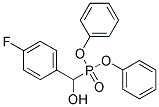 (DIPHENYLPHOSPHORYL)(4-FLUOROPHENYL)METHANOL, TECH Struktur