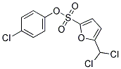 4-CHLOROPHENYL 5-(DICHLOROMETHYL)FURAN-2-SULFONATE, TECH Struktur