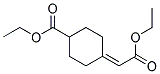 ETHYL 4-(2-ETHOXY-2-OXOETHYLIDENE)CYCLOHEXANE-1-CARBOXYLATE, TECH Struktur