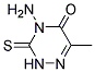 4-AMINO-6-METHYL-3-THIOXO-2,3,4,5-TETRAHYDRO-1,2,4-TRIAZIN-5-ONE, TECH Struktur