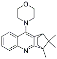 4-(1,15,15-TRIMETHYL-3-AZATETRACYCLO[10.2.1.0~2,11~.0~4,9~]PENTADECA-2,4,6, 8,10-PENTAEN-10-YL)MORPHOLINE Struktur