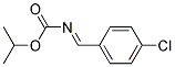 (4-CHLORO-BENZYLIDENE)-CARBAMIC ACIDISOPROPYL ESTER Struktur