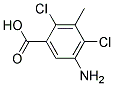 5-AMINO-2,4-DICHLORO-3-METHYLBENZOIC ACID Struktur