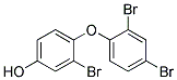 4'-HYDROXY-2,2',4-TRIBROMODIPHENYL ETHER Struktur