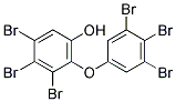 6-HYDROXY-2,3,3',4,4',5'-HEXABROMODIPHENYL ETHER Struktur