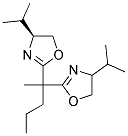 (S)-(-)-2,2'-(2-PENTYLIDENE)BIS(4-(ISOPROPYL)-2-OXAZOLINE) Struktur