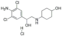 4-[2-(4-AMINO-3,5-DICHLORO-PHENYL)-2-HYDROXY-ETHYLAMINO]-CYCLOHEXANOL HYDROCHLORIDE Struktur