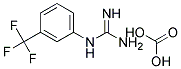 3-TRIFLUOROMETHYLPHENYLGUANIDINE CARBONATE Struktur