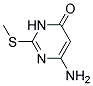 6-AMINO-2-METHYLTHIO-4(3H)PYRIMIDINONE Struktur