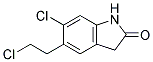 6-CHLORO-5-(2-CHLOROETHYL)OXINDOLE Struktur