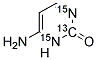 CYTOSINE-13C,15N2 Struktur