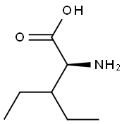 B,B-DIETHYLALANINE Struktur