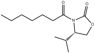 3-HEPTANOYL-4-(S)-ISOPROPYL-OXAZOLIDIN-2-ONE