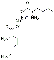 LYSINONORLEUCINE DISODIUM SALT Struktur