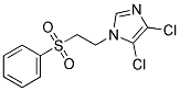 4,5-DICHLORO-1-[2-(PHENYLSULPHONYL)ETHYL]-1H-IMIDAZOLE Struktur