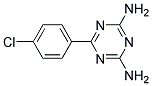 6-(4-CHLOROPHENYL)-1,3,5-TRIAZINE-2,4-DIAMIN Struktur
