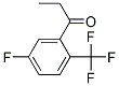 5'-FLUORO-2'-(TRIFLUOROMETHYL)PROPIOPHENON Struktur