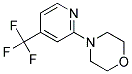 4-[4-(TRIFLUOROMETHYL)PYRIDIN-2-YL]MORPHOLIN Struktur