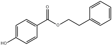 PHENETHYL 4-HYDROXYBENZOATE Struktur