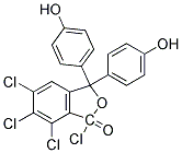 3,4,5,6-Tetrachlorophenolphthalein Struktur