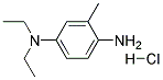 N,N-Diethyl-3-methyl-p-phenylenediamine hydrochloride Struktur