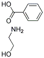 Ethanolamine benzoate Struktur