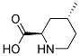 (2R,4R)-(-)-4-Methyl-2-pipecolic acid Struktur