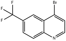 4-Bromo-6-(trifluoromethyl)quinoline Struktur