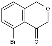 5-Bromo-4-isochromanone Struktur