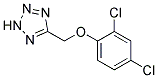 5-[(2,4-DICHLOROPHENOXY)METHYL]-2H-1,2,3,4-TETRAAZOLE Struktur