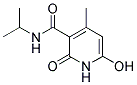 N-Isopropyl-3-Aminocarbonyl-6-Hydroxy-4-Methyl-2-Pyridone Struktur