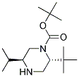 (2R,5S)-1-Boc-2-Tert-Butyl-5-Isopropyl-Piperazine Struktur