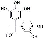 3,3',4,4',5,5'-Hexahydroxy-Beta,Beta-Diphenyl Propane Struktur