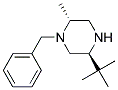 (2R,5S)-1-Benzyl-5-Tert-Butyl-2-Methyl-Piperazine Struktur