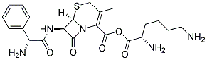 Cephalexin Lysinate Struktur