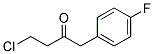 3-Chloro-1-(4-fluorobenyl)-propanone Struktur