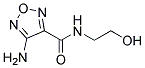 4-Amino-N-(2-hydroxyethyl)-1,2,5-oxadiazole-3-carboxamide Struktur