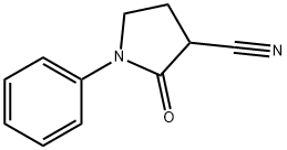 2-Oxo-1-phenylpyrrolidine-3-carbonitrile Struktur