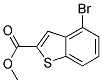 Methyl 4-bromobenzo[b]thiophene-2-carboxylate Struktur